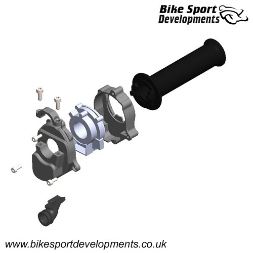 Bike Sport Developments Billet Aluminum Throttle Housing for